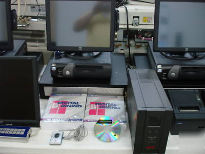Elo point of sale system (three station)