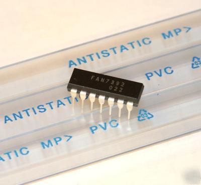 FAN7392 mosfet 3A 600V gate driver hi/lo side DIP14 X2