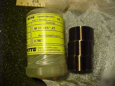 Fette axial thread rolls M10-M12X1.25 #2 head 
