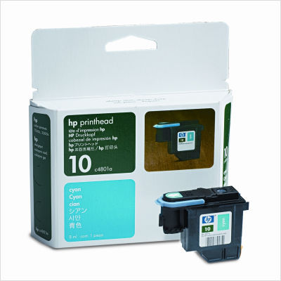 Hewlett packard company C4801A (HP10) printhead, cyan