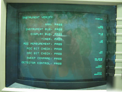 Hp 8757E 26.5 ghz scalar network analyzer with detector