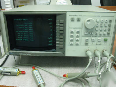 Hp 8757E 26.5 ghz scalar network analyzer with detector