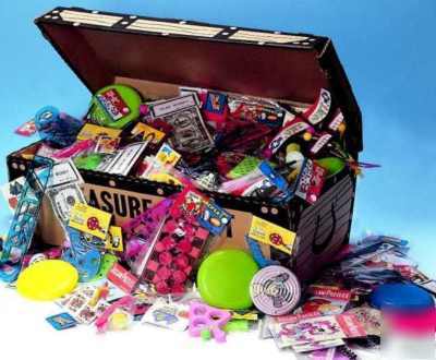 Large treasure chest of toys giveaways kids love them