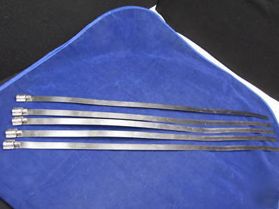 Lot of 5 norton stailess ty wraps 27.25