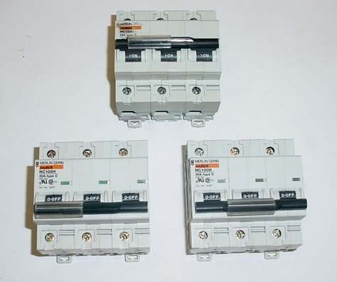 Merlin gerin multi 9 electrical switches 30 amp 480 vac