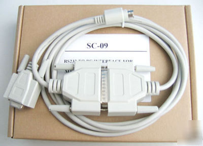 Mitsubishi sc-09 plc system programming cable