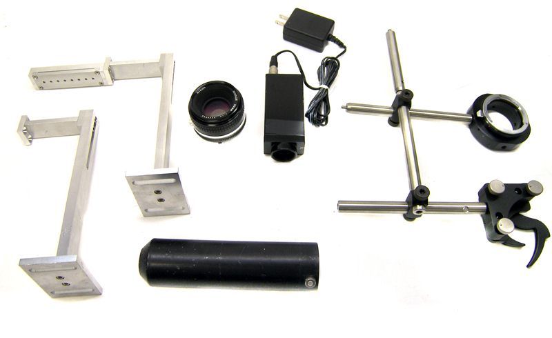 New port tilting camera mount nikon 50MM lens microscope