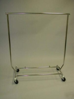 New salesman clothing garment rack folding rolls 