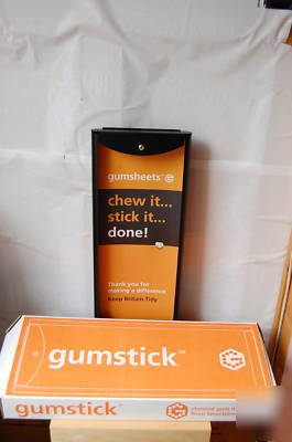 New smart streets gum stick litter solution brand 
