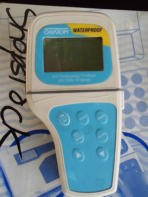 Oakton ph 10 meter conductivity temperature portable
