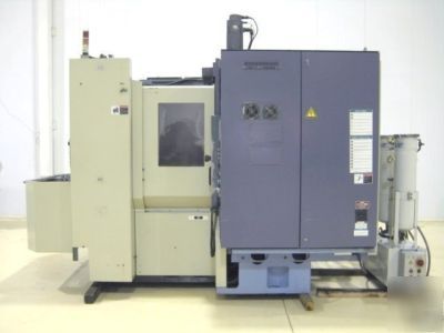 Okk HM40 cnc horizontal machining center mill, nice hmc