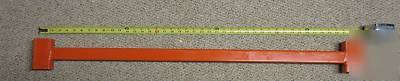 Pallet racking cross support bars,fit redi rack 42