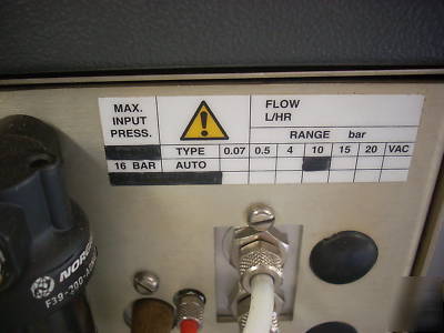 Qualitek model 624 leak detector
