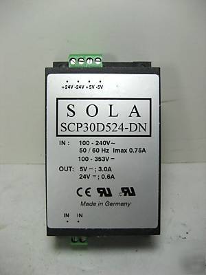 Sola SCP30D524-dn switch mode power supply 