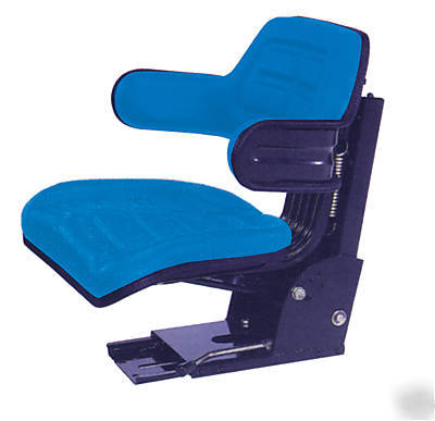 Universal tractor seat - blue