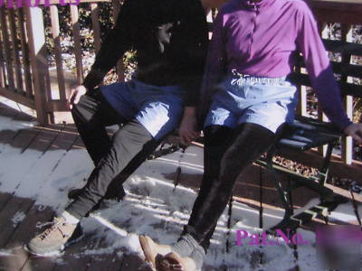 Utility patent for sit-upon shorts for sale
