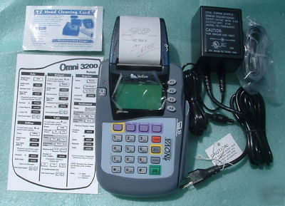 Verifone omni 3200SE ** 1 yr warranty ** no contract **