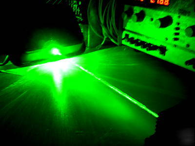 + 550 mw 532NM green lab laser module with power supply