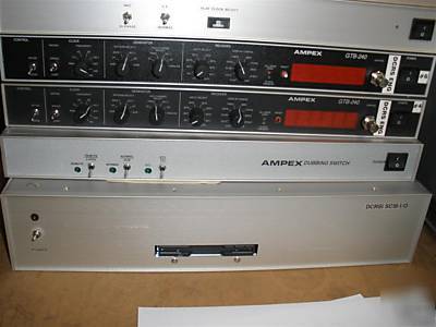 Ampex gtb-240 rack mount bit-error tester for dcrsi 
