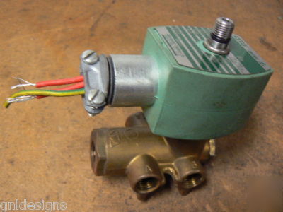Asco red hat 8345G1 solenoid valve 3-way 1/4