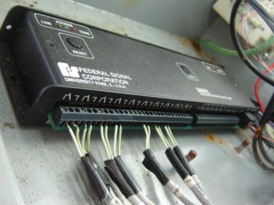 Federal signal model 3012 siren head w/ RS232 control