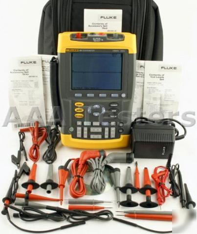 Fluke 196 scopemeter oscilloscope scope meter 196B