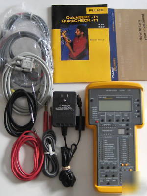 Fluke 635A quickbert t-1/DS1 test set
