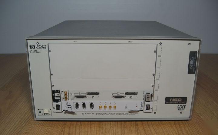 Hp agilent E1421B vxi mainframe w/ E8491B & E1432A