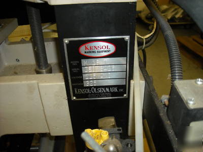Kensol-olsenmark k-16-t hot foil stamping press