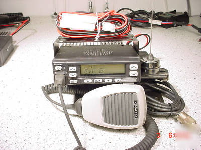 Kenwood tk-863G mobile radio package with accessories 