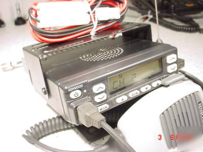 Kenwood tk-863G mobile radio package with accessories 