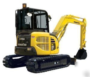 Komatsu excavator shop service manual pc mrx tractor