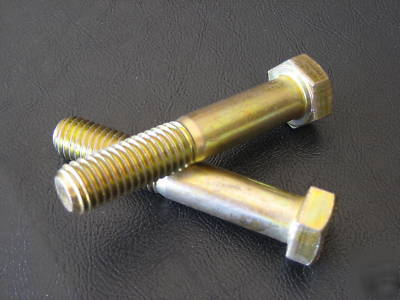 Lot 25 3/4-10X2-1/2 grade 8 hex head cap screws bolts 