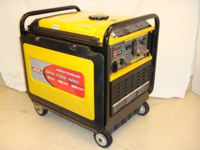 Mi-t-m gen-4300-imso 4300 watt generator low op. hours