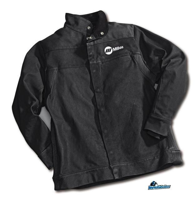 Miller 231091 jacket, welding, leather, xl pkg = 1
