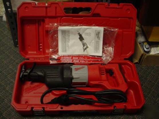Milwaukee supersawzall saw 6523-21 heavy duty recip