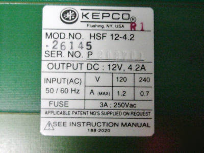 New kepco hsf hot swap power supply - in original box 