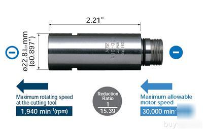 Nsk nakanishi speed reducer 1/15.39 0.897