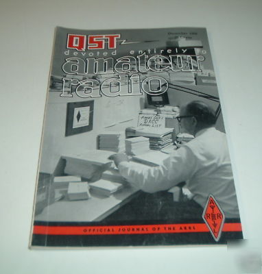 Qst amateur radio magazine, december 1968