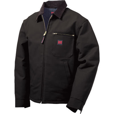 Tough duck chore jacket - medium, black