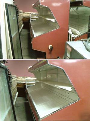  produce cases two available for a supermarket 12 ft 