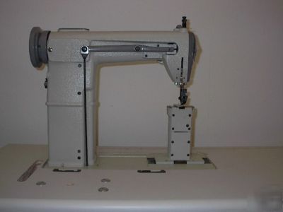 S.e.w.line two needle postbed industrial sewing machine
