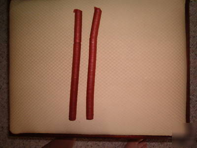 21MM edible mahogany sausage casing 2 strands