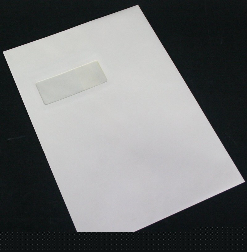250X the maurice press C4 smooth ivory window envelopes