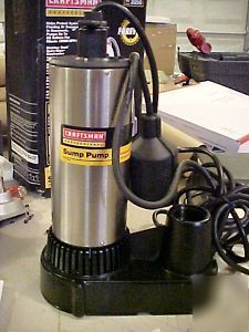 Craftsman 1/2 hp sump pump model 305001