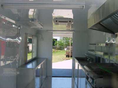 New 8.5 x 20 concession trailer,catering,bbq 