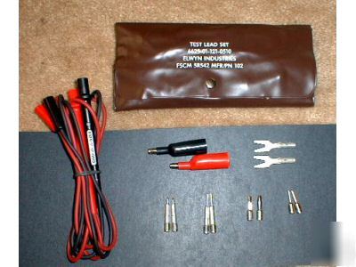 New universal test lead set - meter leads us military