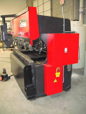 1990 amada 80 ton cnc press brake - 6' bed n/r