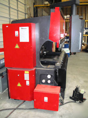 1990 amada 80 ton cnc press brake - 6' bed n/r