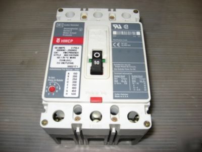 Cutler-hammer 50 amp, series c motor circuit protector 